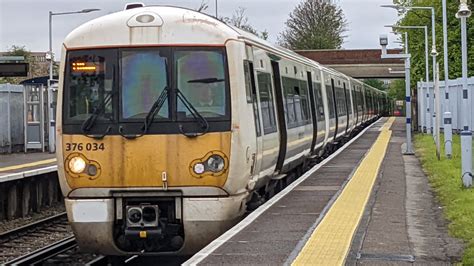 Class 376 Electrostars At Slade Green 27 04 24 YouTube