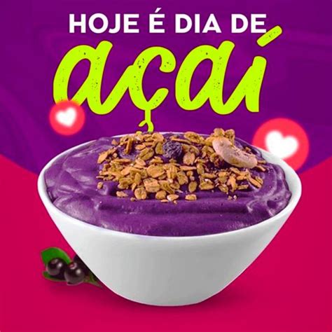 Social mídia açaí Sobremesas deliciosas Receitas açaí Receitas