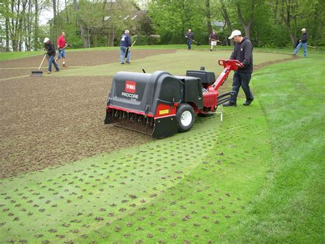 Blackhawk Country Club Greens And Grounds Aerification Complete