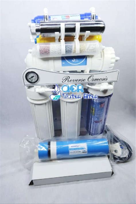 Jual Mesin RO Reverse Osmosis 500 Gpd 10 Stage Filter Ultraviolet