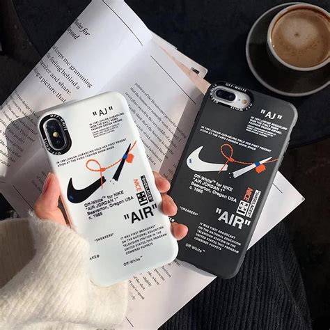 Nike Inspired Silicon White Andblack Case White Phone Case Nike Iphone