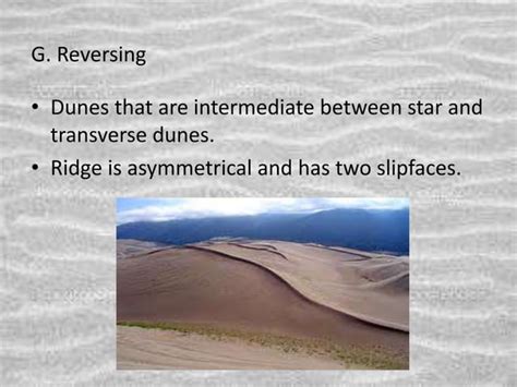 Aeolian processes and landforms | PPT