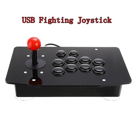 Arcade Joystick 10 Buttons Usb Fighting Stick Joystick Gaming