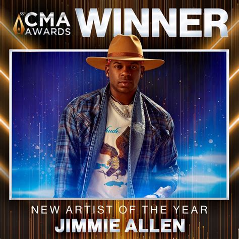 2021 Cma New Artist Of The Year Award Winner Jimmie Allen Kissin 92 3