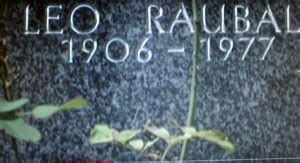 Raubal, Leo Rudolf. | WW2 Gravestone