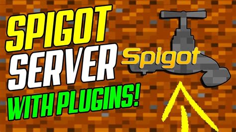 Minecraft How To Make A Spigot Server With Plugins Tutorial YouTube