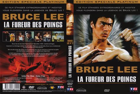 Jaquette DVD de Bruce Lee la fureur des poings v2 Cinéma Passion