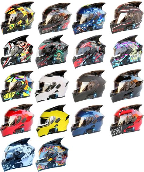 Wholesale Big Tail Motorcycle Helmet Double Lens Uncovered Helmet For Men And Women Four Seasons ...