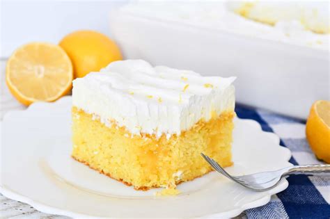 Lemon Curd Poke Cake Recipe Something Swanky