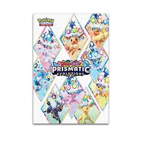 Prismatic Evolutions Poster Collection Pre Order Purchase Limit Act