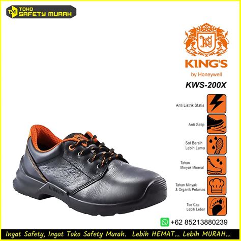 Jual Sepatu Safety Kings By Honeywell KWD 301X Original Toko Safety Murah