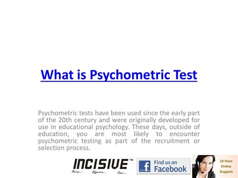 Ppt What Is Psychometric Test Powerpoint Presentation Free Download Id 136910