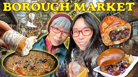 Must Eats Of London S BOROUGH MARKET Delicious Food Tour YouTube