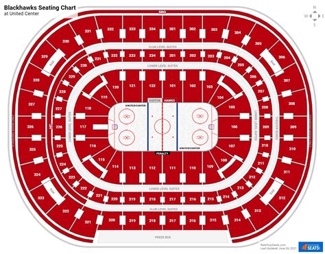 Chicago Blackhawks Seating Chart - RateYourSeats.com