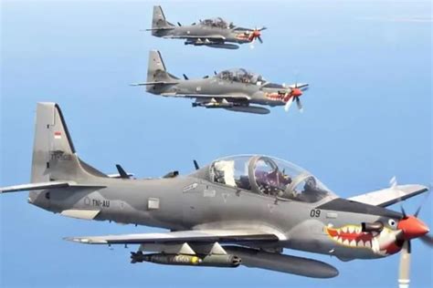 Keunggulan Jet Tempur Super Tucano Milik TNI AU Dalam Misi Tempur Dan