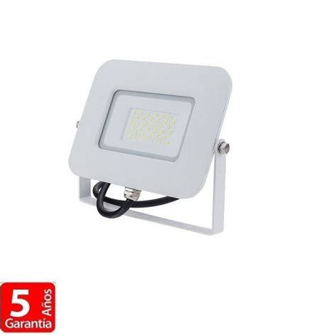 Foco Proyector Led 30W SMD 2550lm IP65 Blanco Exterior 6000K Leroy Merlin