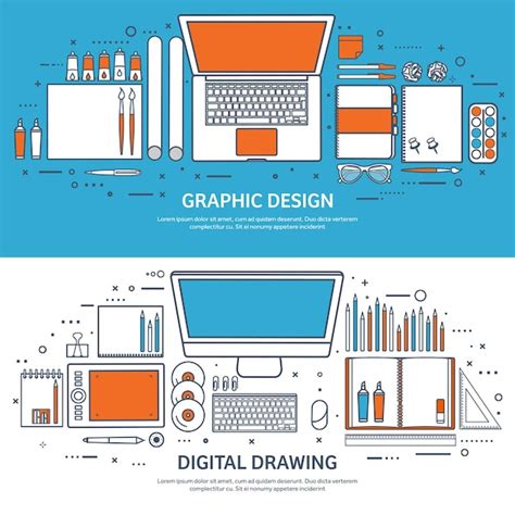 Estudio De Ilustraci N Vectorial Y Educaci N De Estilo Plano De