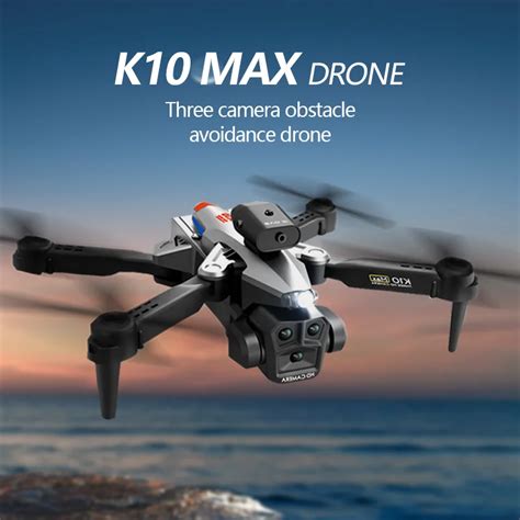 KBDFA K10 Max Drone 4K Professional Aerial Photography 8K Three Camera