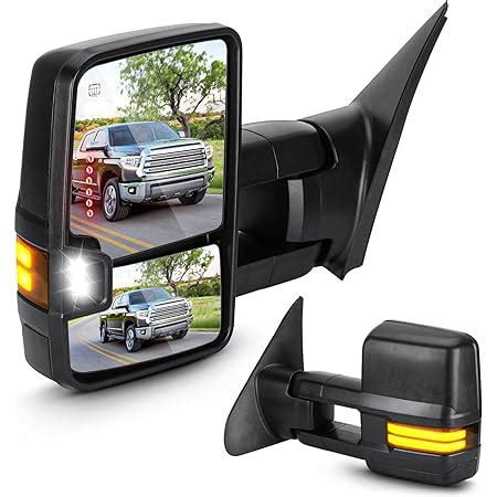 Amazon Towing Mirrors Heated For Toyota Tundra 2007 2017 Sequoia