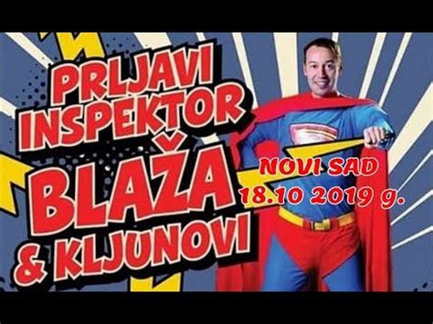 PRLJAVI INSPEKTOR BLAŽA I KLJUNOVI DISCO MIX NOVI SAD 18 10 2019 g