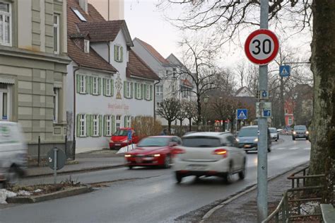 Leutkirch Hat Zehnmal Tempo In Der Innenstadt Gemessen