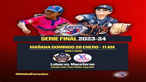 Maceteras De Vega Alta Vs Lobas De Arecibo 28 De Enero De 2024 2do