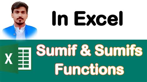 How To Sumif Sumifs Function In Microsoft Excel Sumif With Multiple