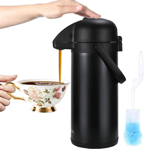 Amazon.com: Updated Airpot Coffee Dispenser with Pump,102OZ Insulated