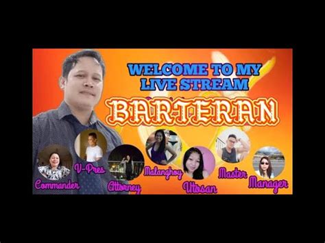 Livestream Barteran Ayudahan Isdaan Unli Lapagan Welcome