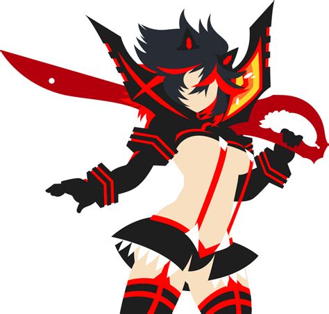 Kill La Kill Matoi Ryuko Minimalism By Carionto On Deviantart