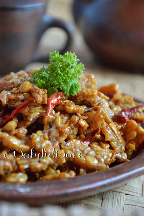 Resep Tempe Orek Basah Bumbu Ulek