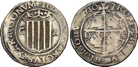 Numisbids Jesus Vico S A Auction Lot Juana Y Carlos Real