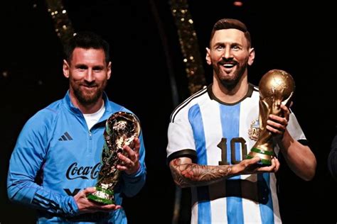 Lionel Messi La Estatua Y Sus Emocionantes Palabras Estoy Realizado