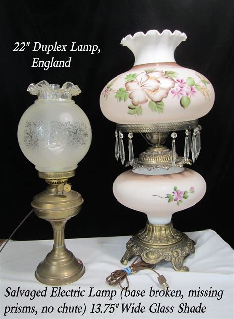 Glass Hurricane Oil Lamp Shades - Glass Designs