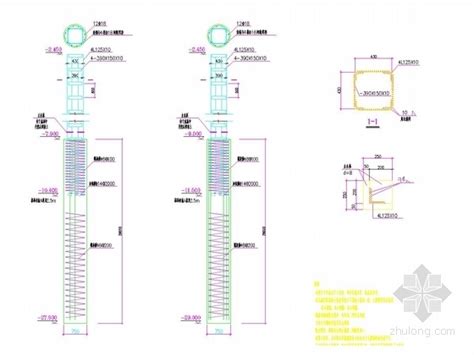 上海 10米深基坑smw工法桩加支撑支护施工图（型钢斜抛撑 混凝土角撑） 岩土工程图纸 筑龙岩土工程论坛