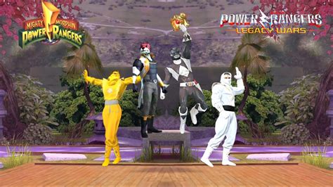 Power Rangers Legacy Wars Mighty Morphin Zack Taylor And Dayne Youtube