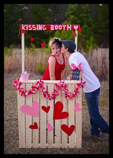 Valentines Day Photos Kissing Booth Valentines Day Photos