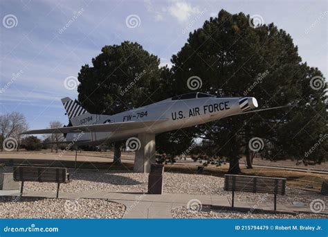 USAF North American F 100 Super Saber Mountain Home Air Force Base