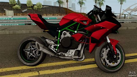 Kawasaki Ninja H2r 2015 Para Gta San Andreas