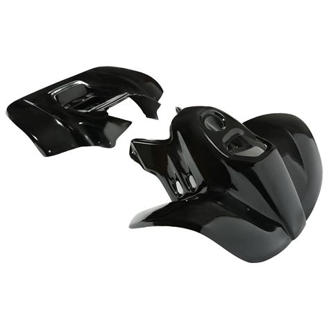 For Honda Trx Black Abs Plastic Front Rear Fenders Set