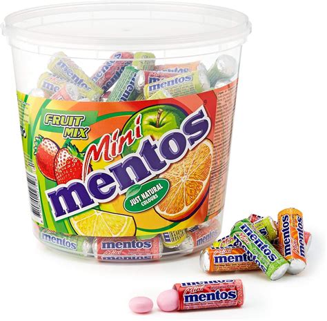 Mini Mentos Fruit Mix Pack Of 120 X 105 G Uk Grocery