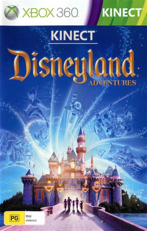 Kinect Disneyland Adventures 2011 Xbox 360 Box Cover Art MobyGames