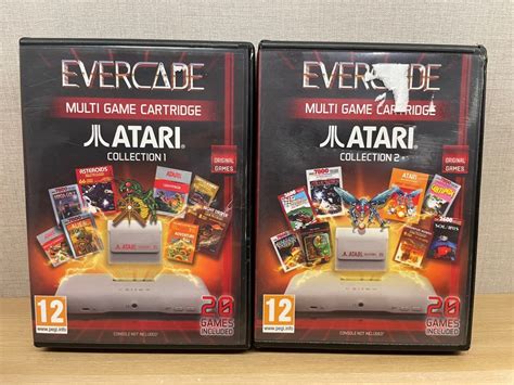 Evercade Multi Game Cartridge Atari Collection 1 2 Video Gaming