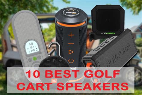 The 10 Best Golf Cart Speakers [2023]