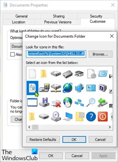 How To Change Or Restore Default Icon For A Folder In Windows 11