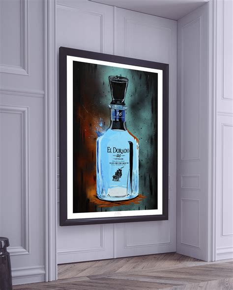 El Dorado Rum Limited Edition Print El Dorado Rum Print El Dorado