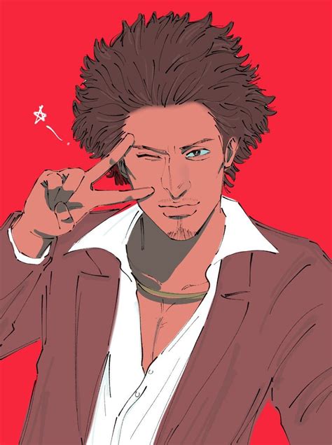 Credits Rothberg60 On Twitter Yakuza Anime Kasuga Middle Aged Man