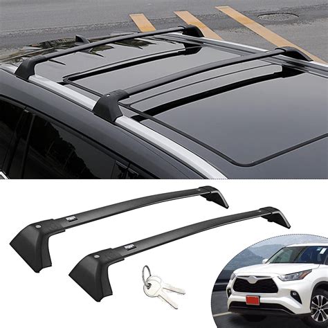 Aomsazto Heavy Duty Roof Rack Cross Bars Fit For Toyota Highlander