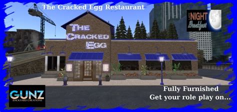 Second Life Marketplace - The Cracked Egg Restaurant *** Summer Sale***