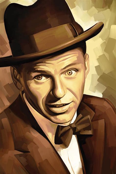 Frank Sinatra Artwork By Sheraz A Frank Sinatra Art Pop Art